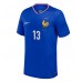 Camisa de time de futebol França Kante #13 Replicas 1º Equipamento Europeu 2024 Manga Curta